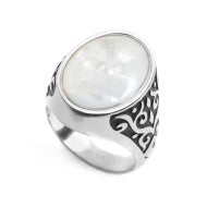 Piastrina ovale in pietra changy