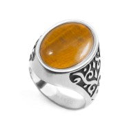 Piastrina ovale in pietra changy