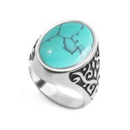 Piastrina ovale in pietra changy