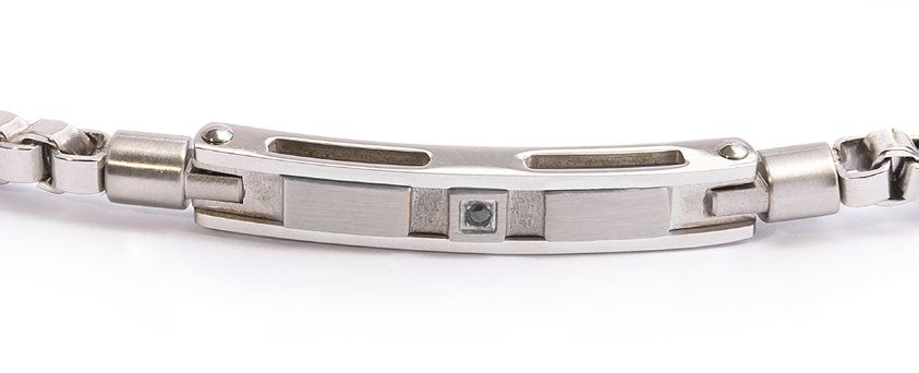 Bracciale catena box - Gioielleria Fondente