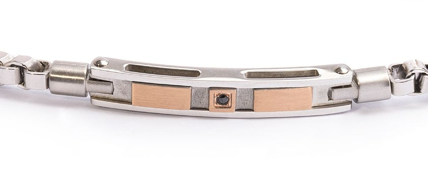 Bracciale catena box - Gioielleria Fondente