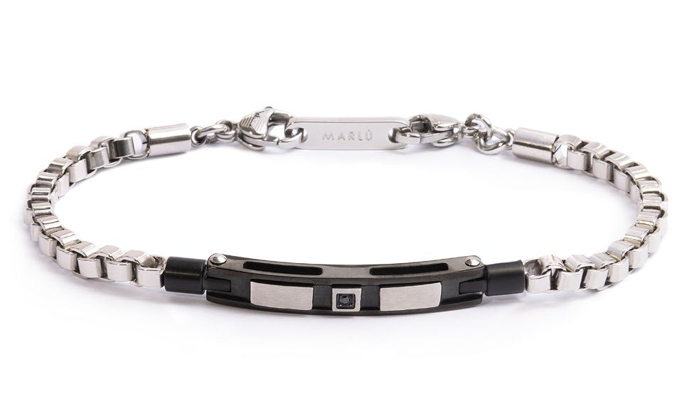 Bracciale catena box - Gioielleria Fondente