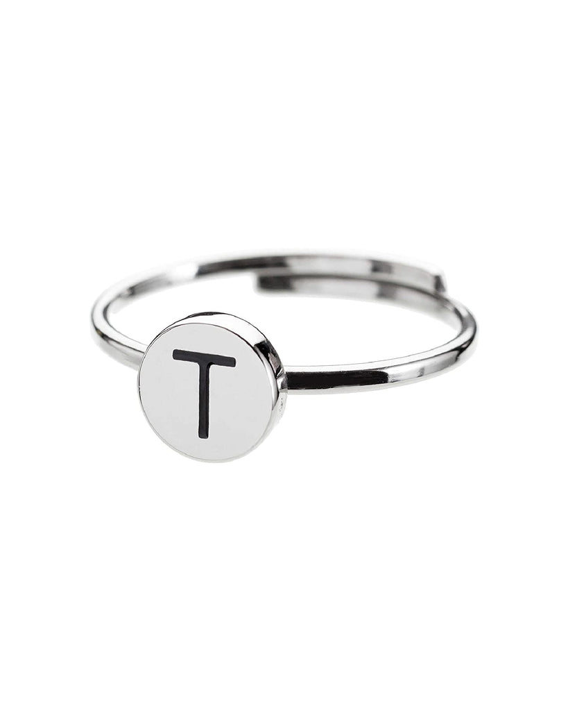 Anello  con lettera  "T" - Gioielleria Fondente