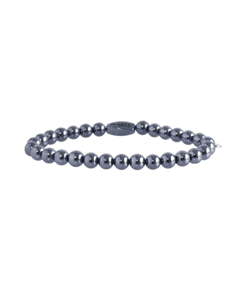 18br070e-6 Bracciale elastico pallini 6mm