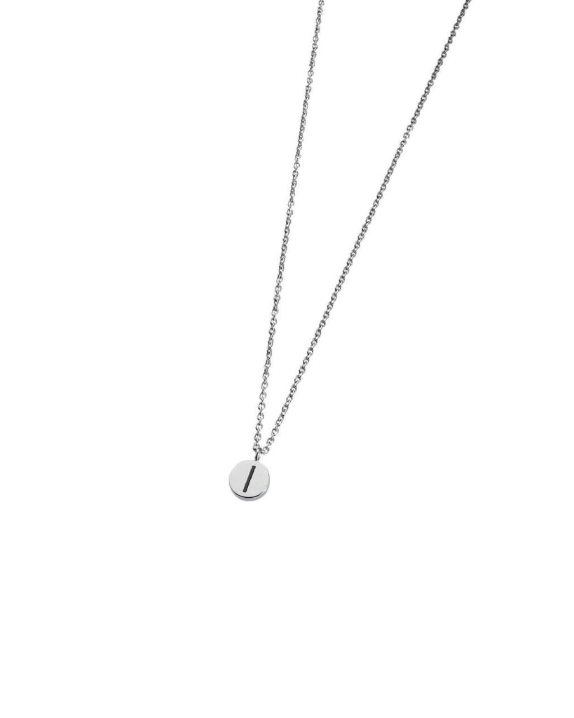18cn028i Collana con lettera "I"