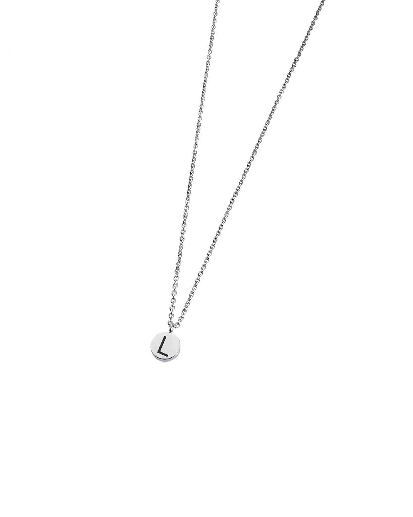 18cn028l Collana con lettera "L"