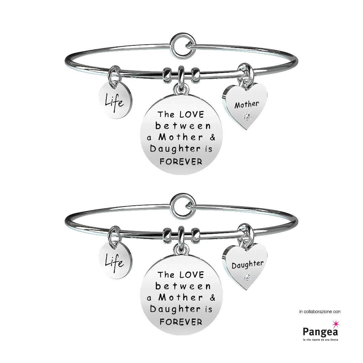 231578 Bracciale Family "The Love between a mother & daughter is forever"