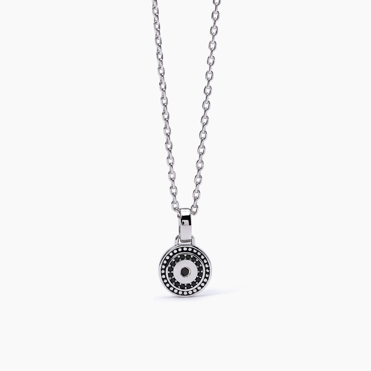 Collana con ciondolo tondo BENIAMINO - Gioielleria Fondente