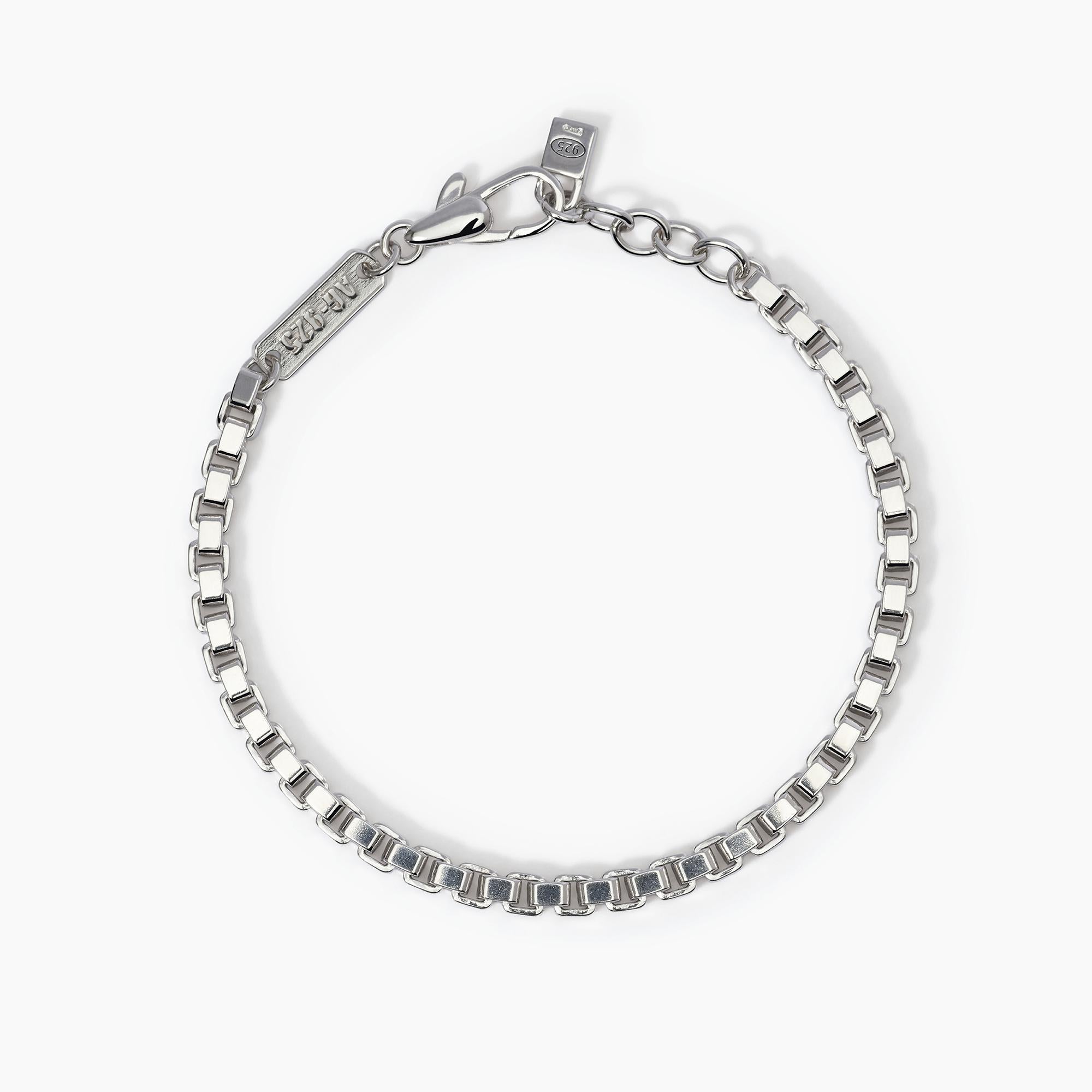Bracciale catena veneta BOX - Gioielleria Fondente