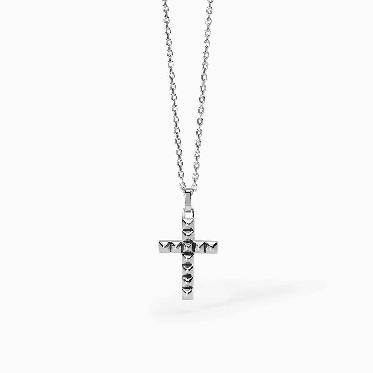 Collana con croce borchiata ANTICONFORMISTA