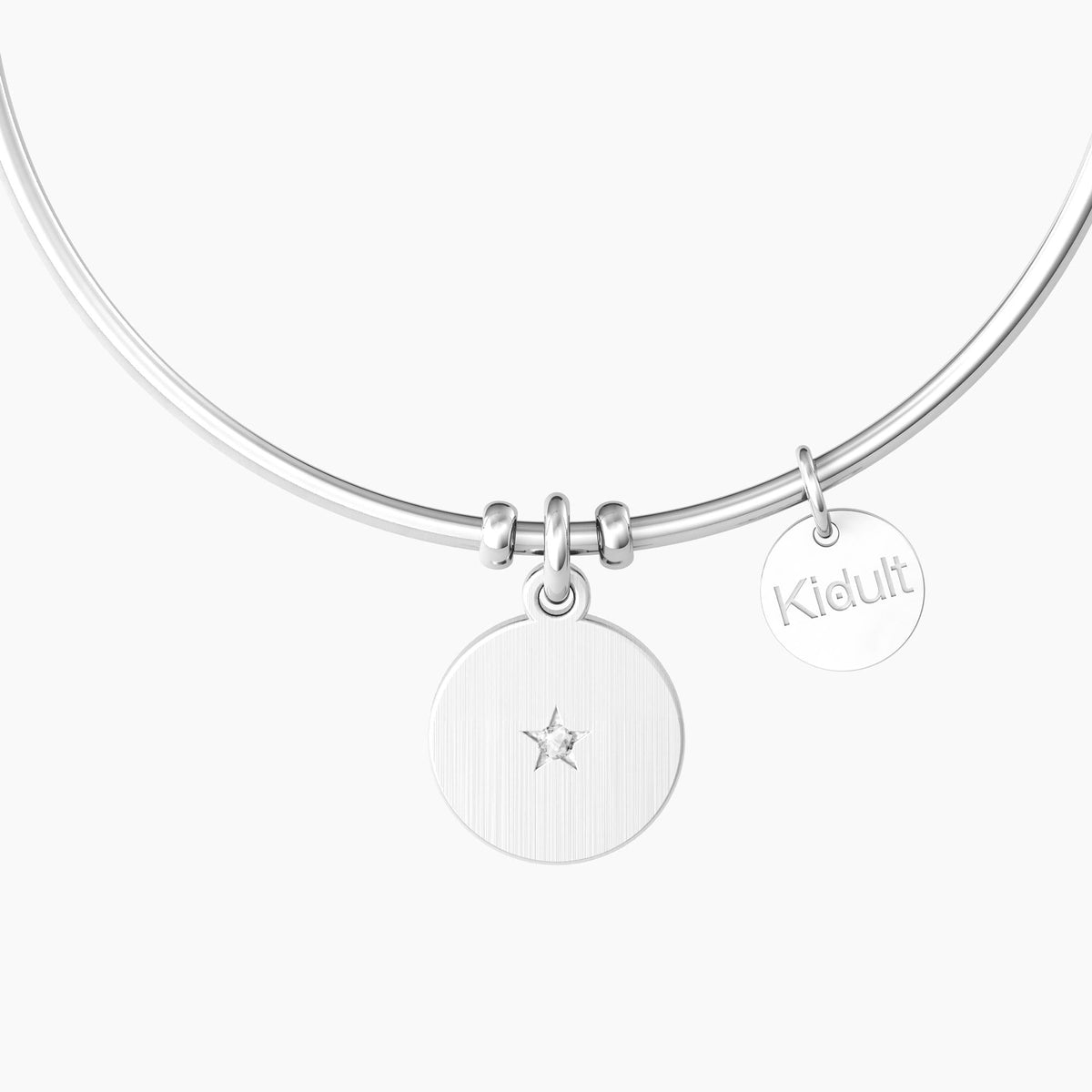 Bracciale rigido con ciondolo "SOLE | SORRISO" - Gioielleria Fondente