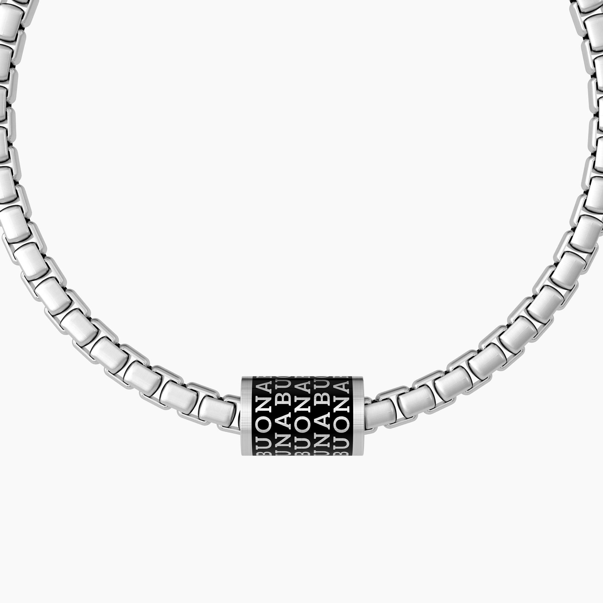 Bracciale con frase buona fortuna - Gioielleria Fondente