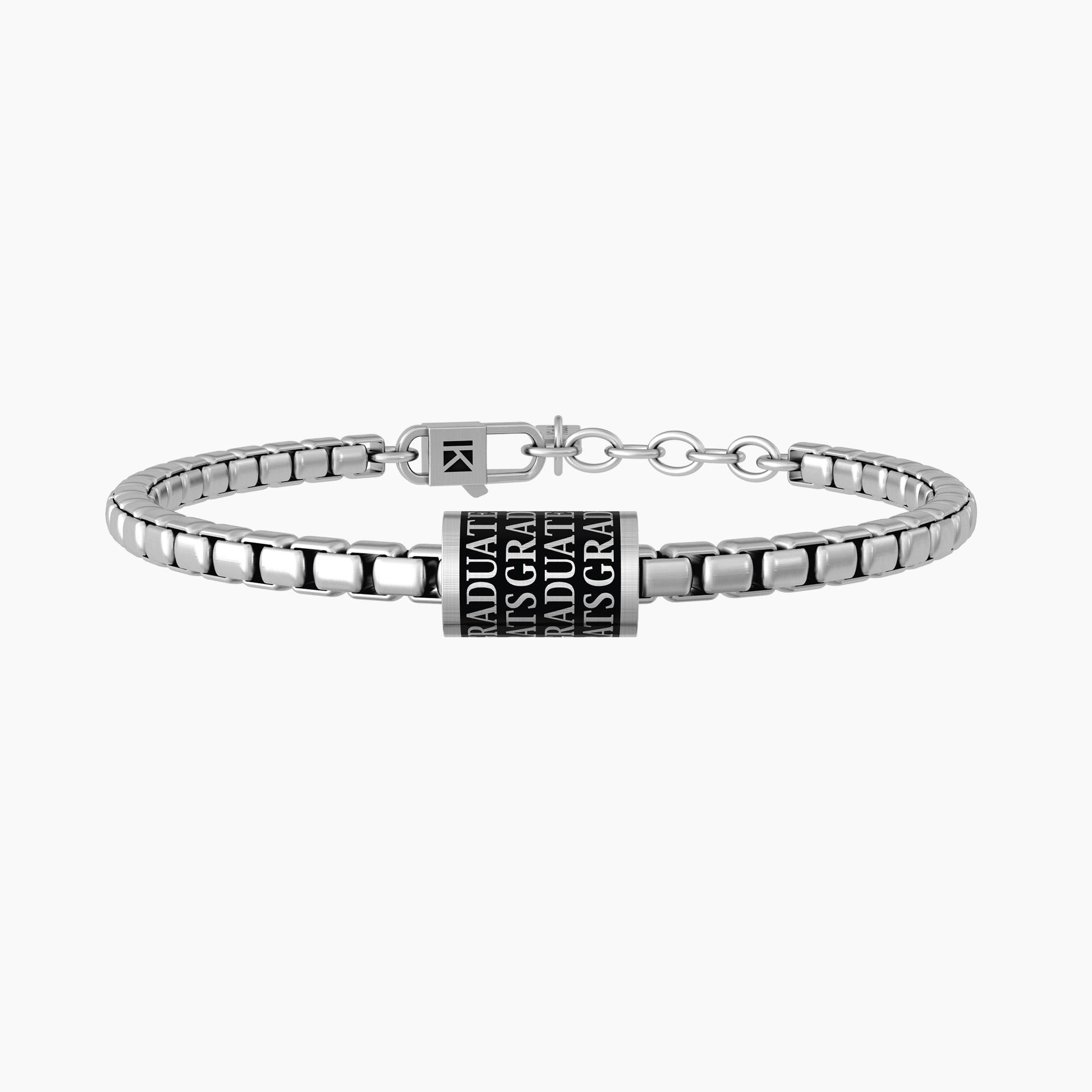 Bracciale con frase laurea - Gioielleria Fondente