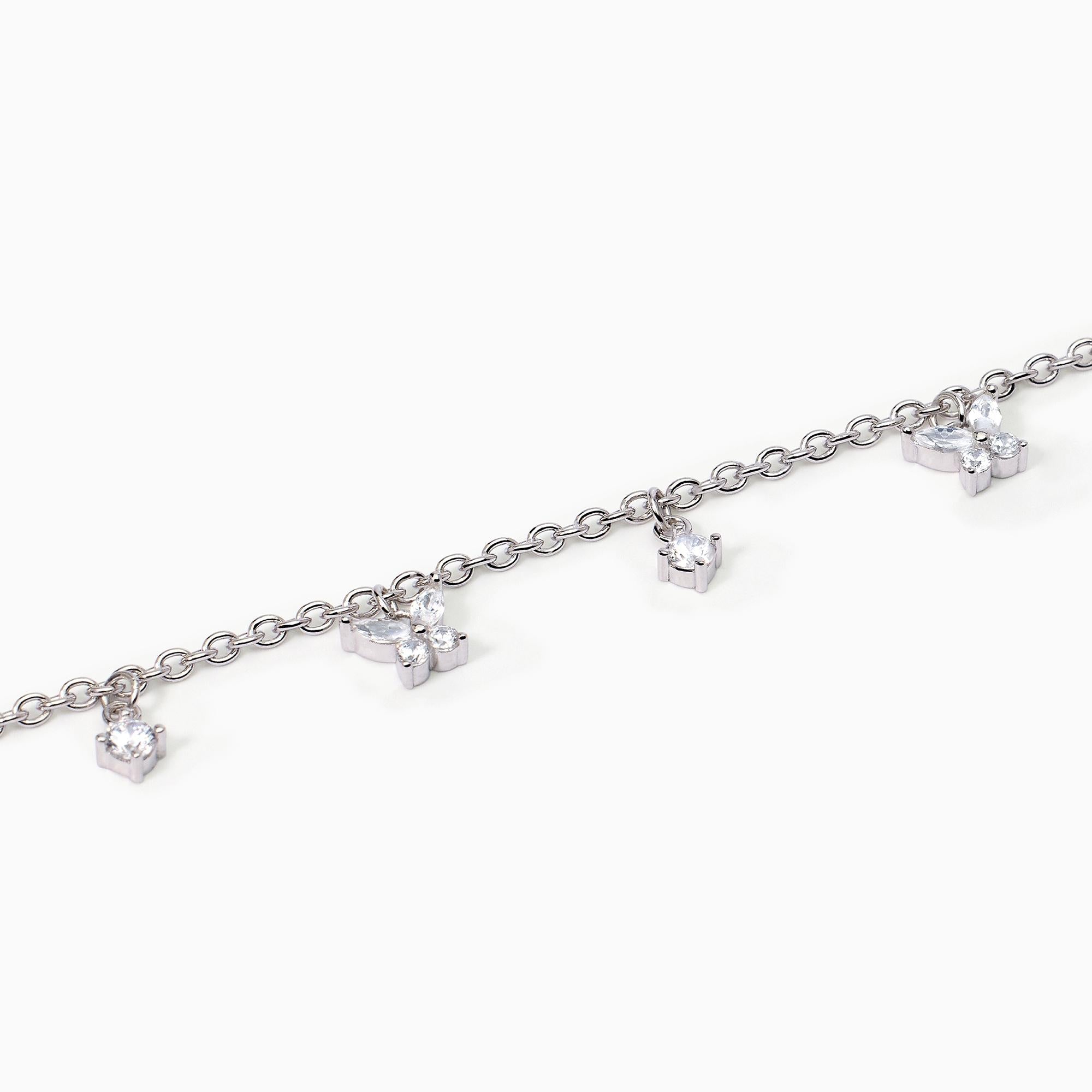 Bracciale con charm bianchi SECRET GARDEN - Gioielleria Fondente