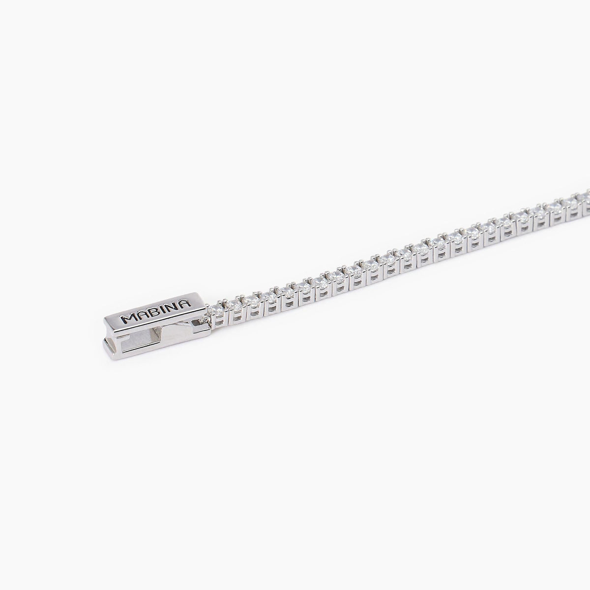 Bracciale tennis uomo con zirconi bianchi TENNIS CLUB - Gioielleria Fondente