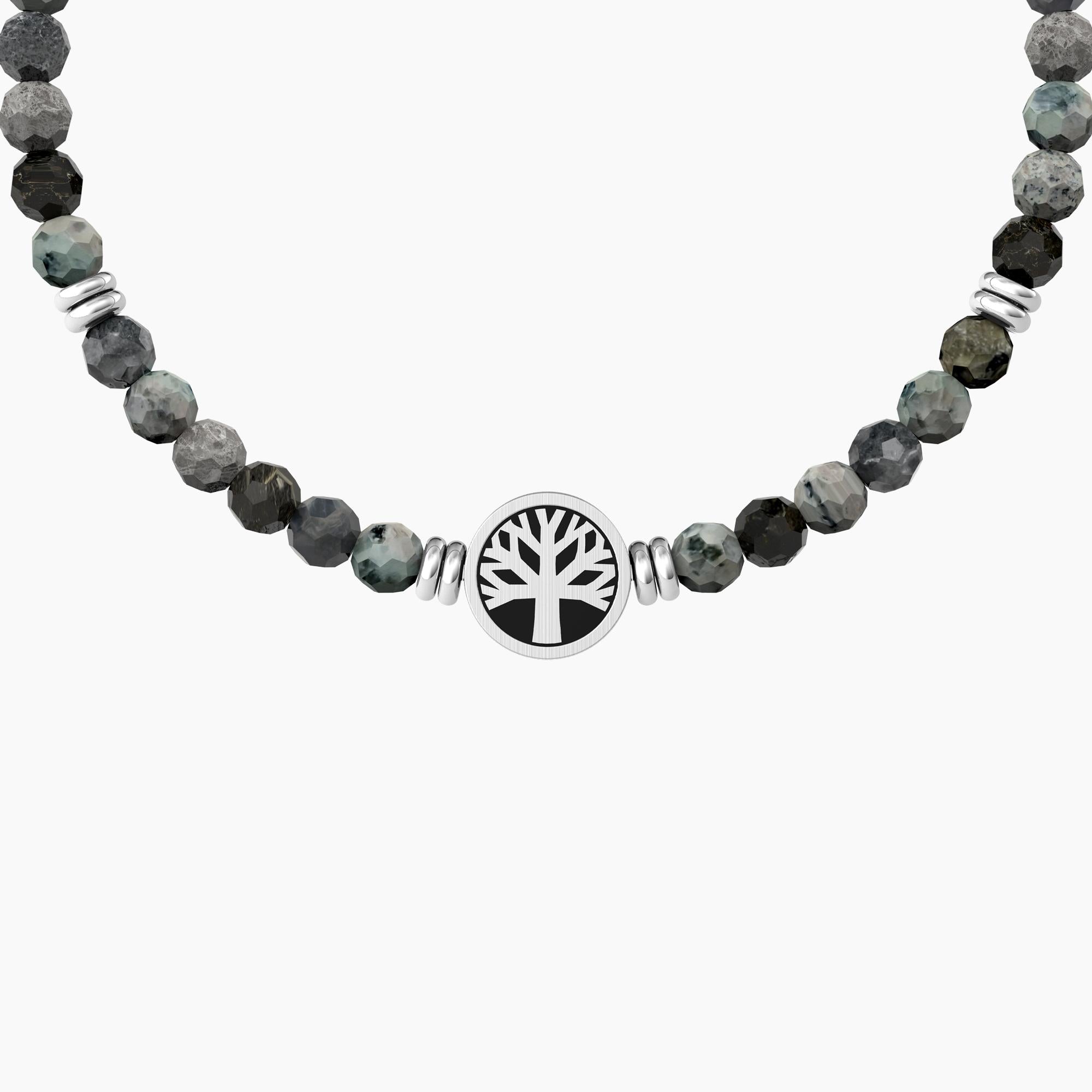 Bracciale elastico uomo "Albero della vita" - Gioielleria Fondente