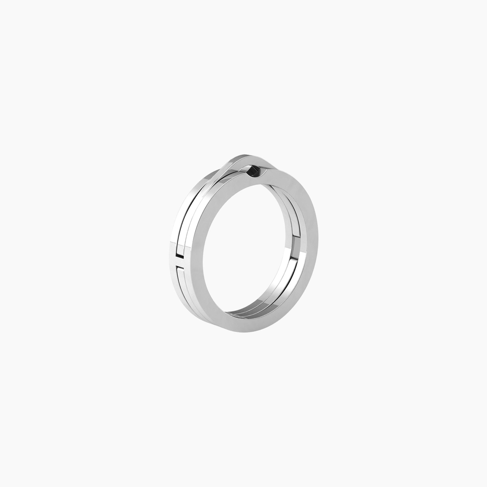 Anello in acciaio ACCHIAPPACIONDOLI - Gioielleria Fondente
