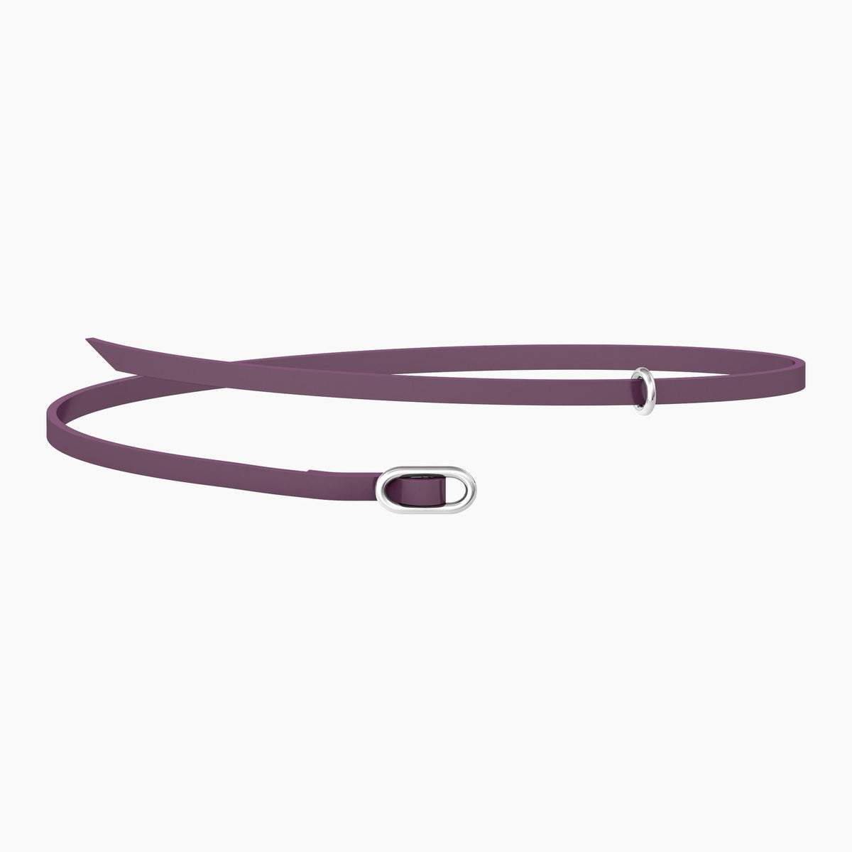 Choker-bracciale in camoscio viola SKINNY - Gioielleria Fondente