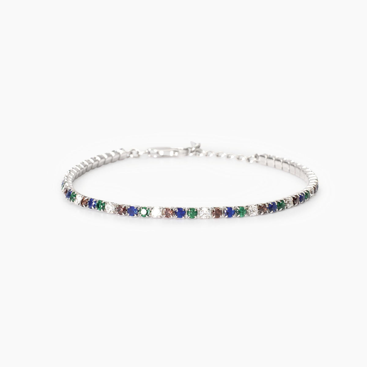 Bracciale tennis uomo multicolor MINI TENNIS