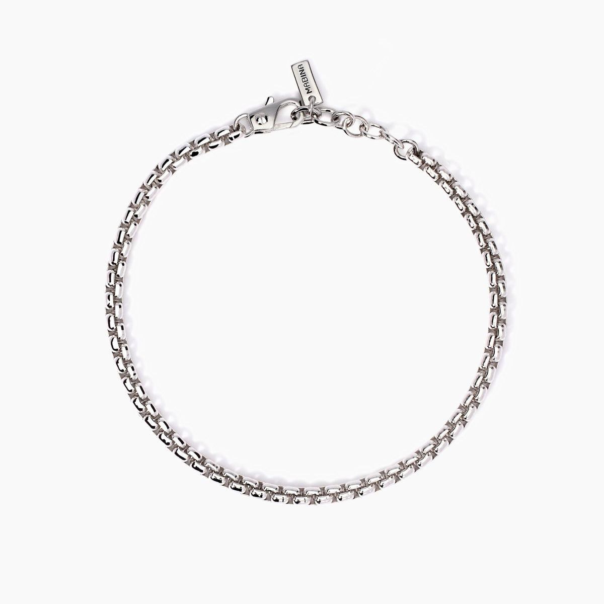 Bracciale uomo con catena veneta Box