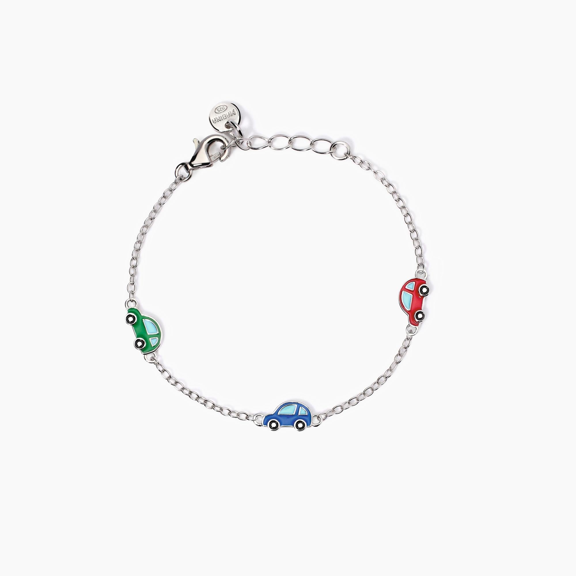 Bracciale con macchinine smaltate Cars