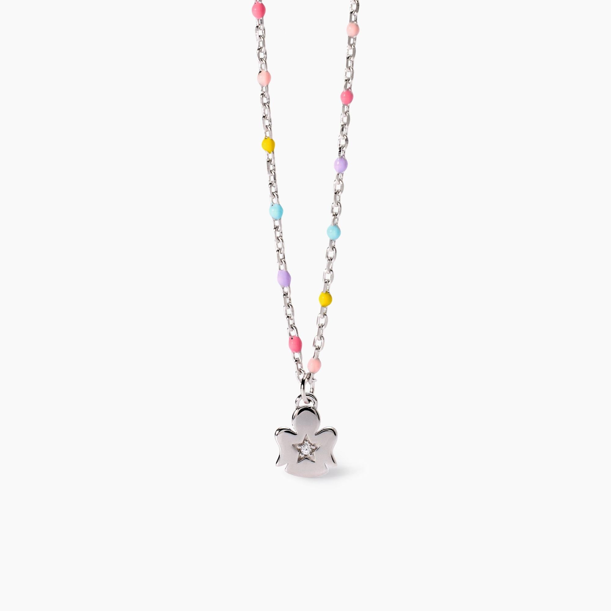 Girocollo da bambina con angioletto Baby Angel