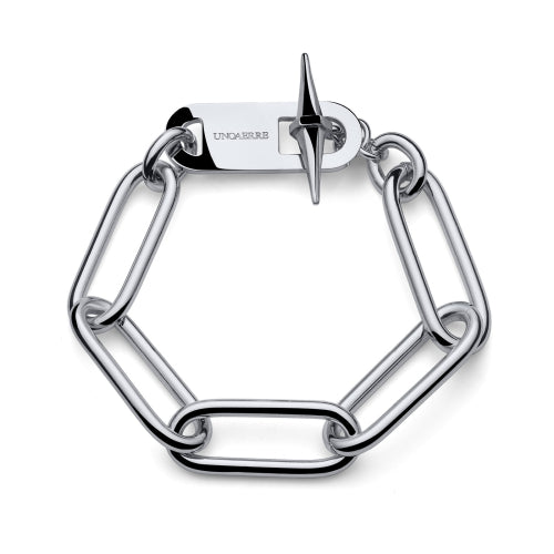 Bracciale forzatina argentato 2673