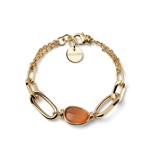 Bracciale con pietre occhio di gatto 2762