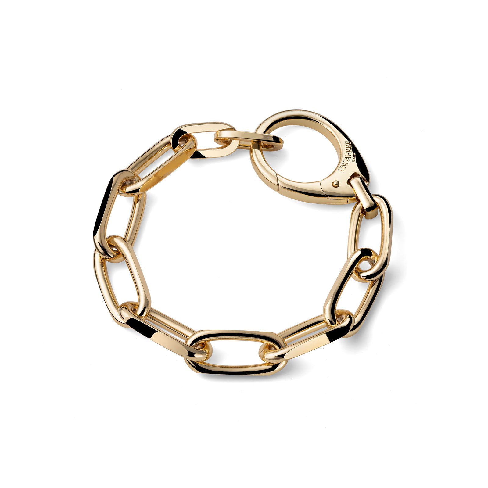 Bracciale forzatina dorato 2672