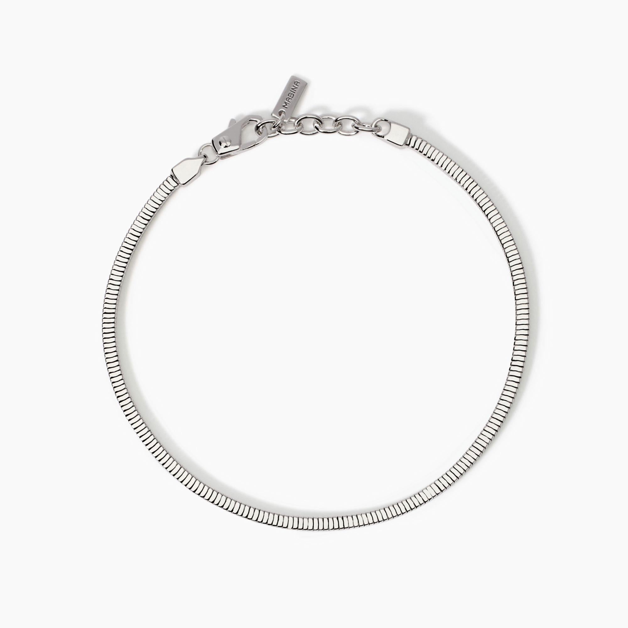 Bracciale da uomo con catena snake Daily