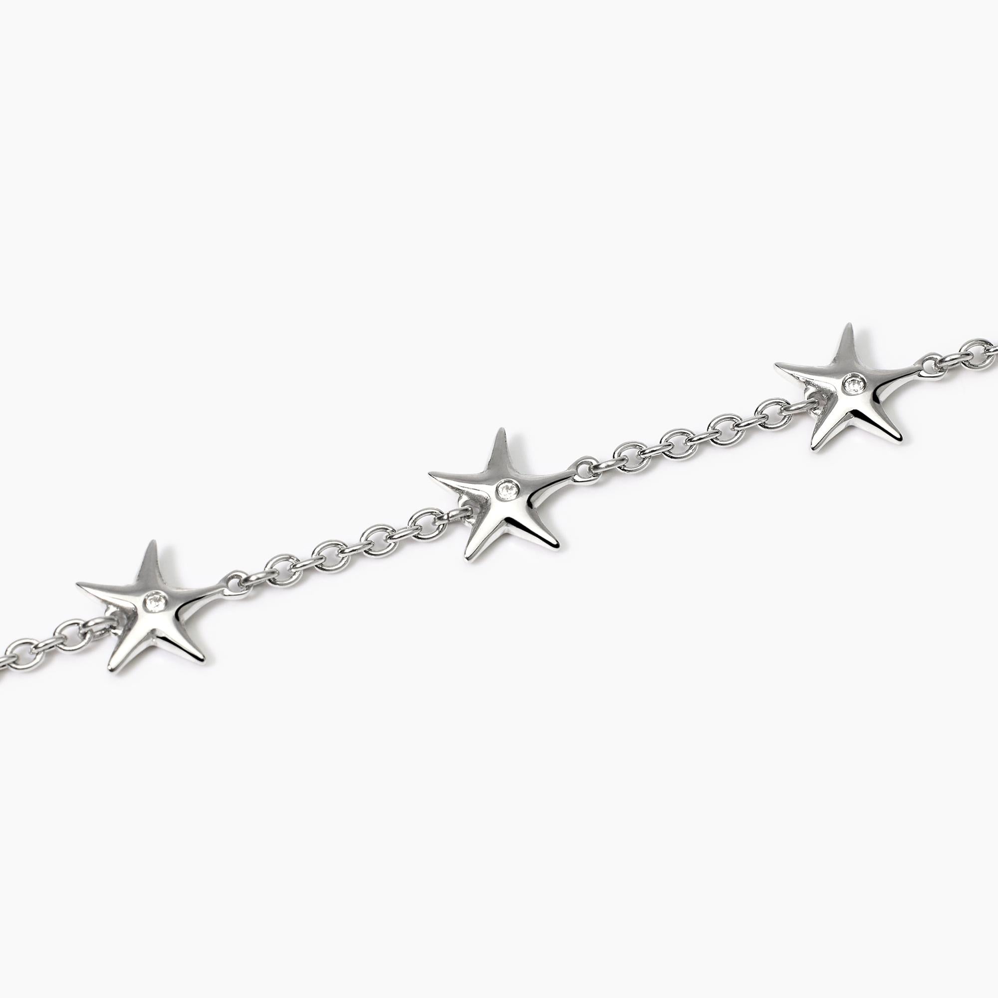 Bracciale con ciondoli stella Style 18