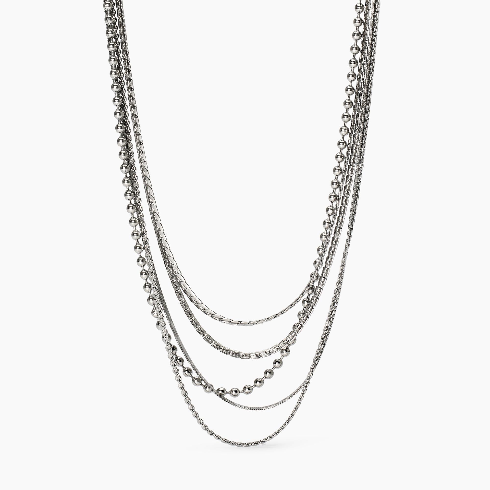 Girocollo da donna con catene multiple Style 08
