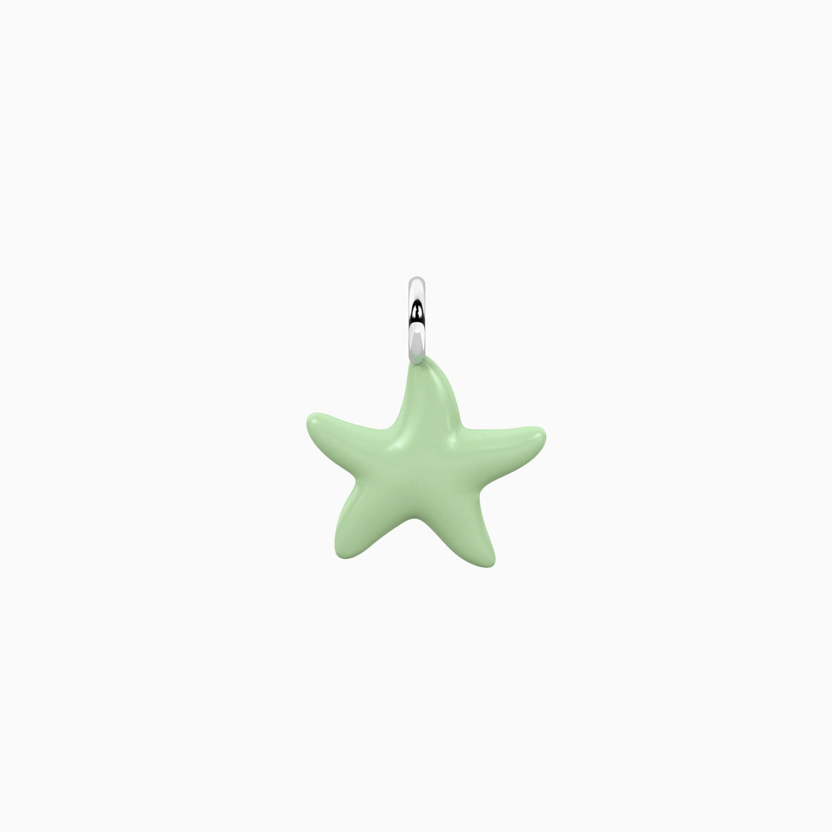 Ciondolo a forma di stella verde Starfish