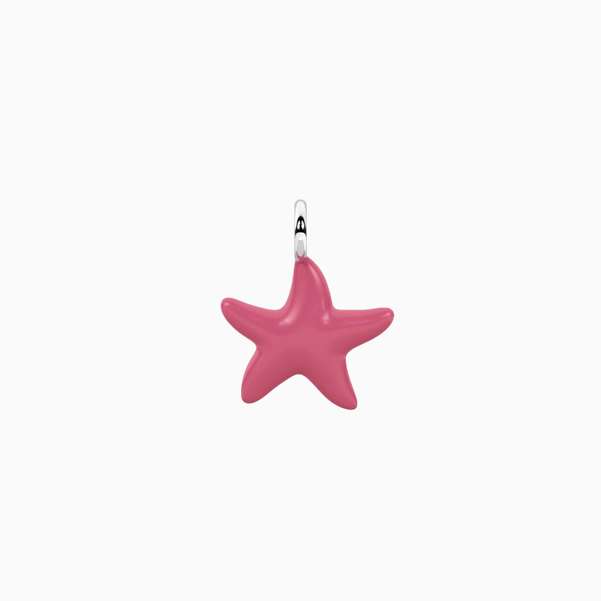 Ciondolo a forma di stella rosa Starfish