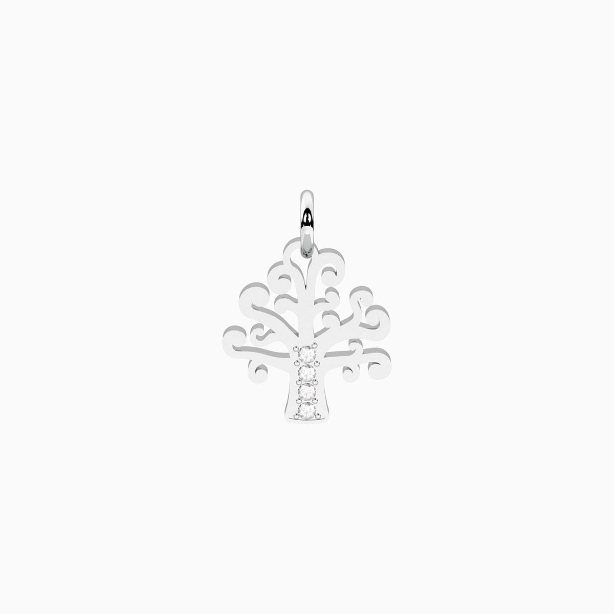 Ciondolo a forma di albero della vita con cristalli Albero