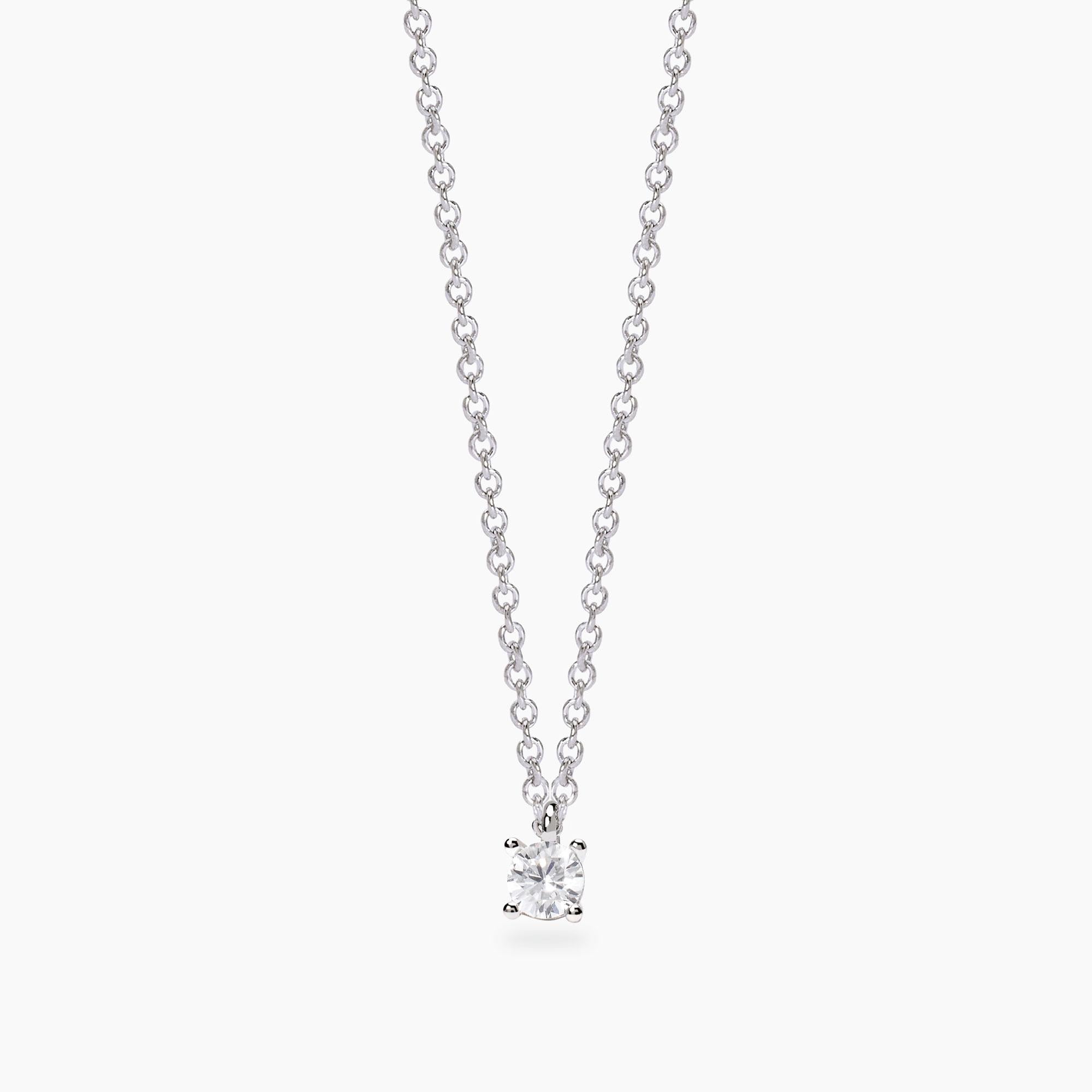 Girocollo con diamante lab-grown My Diamond
