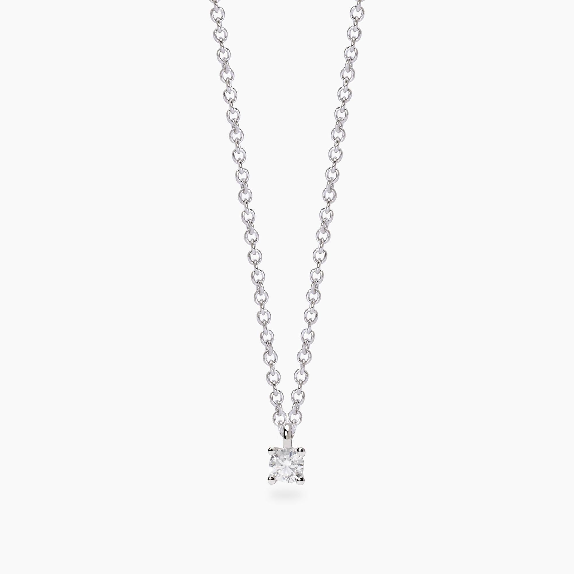 Girocollo con diamante lab-grown My Diamond