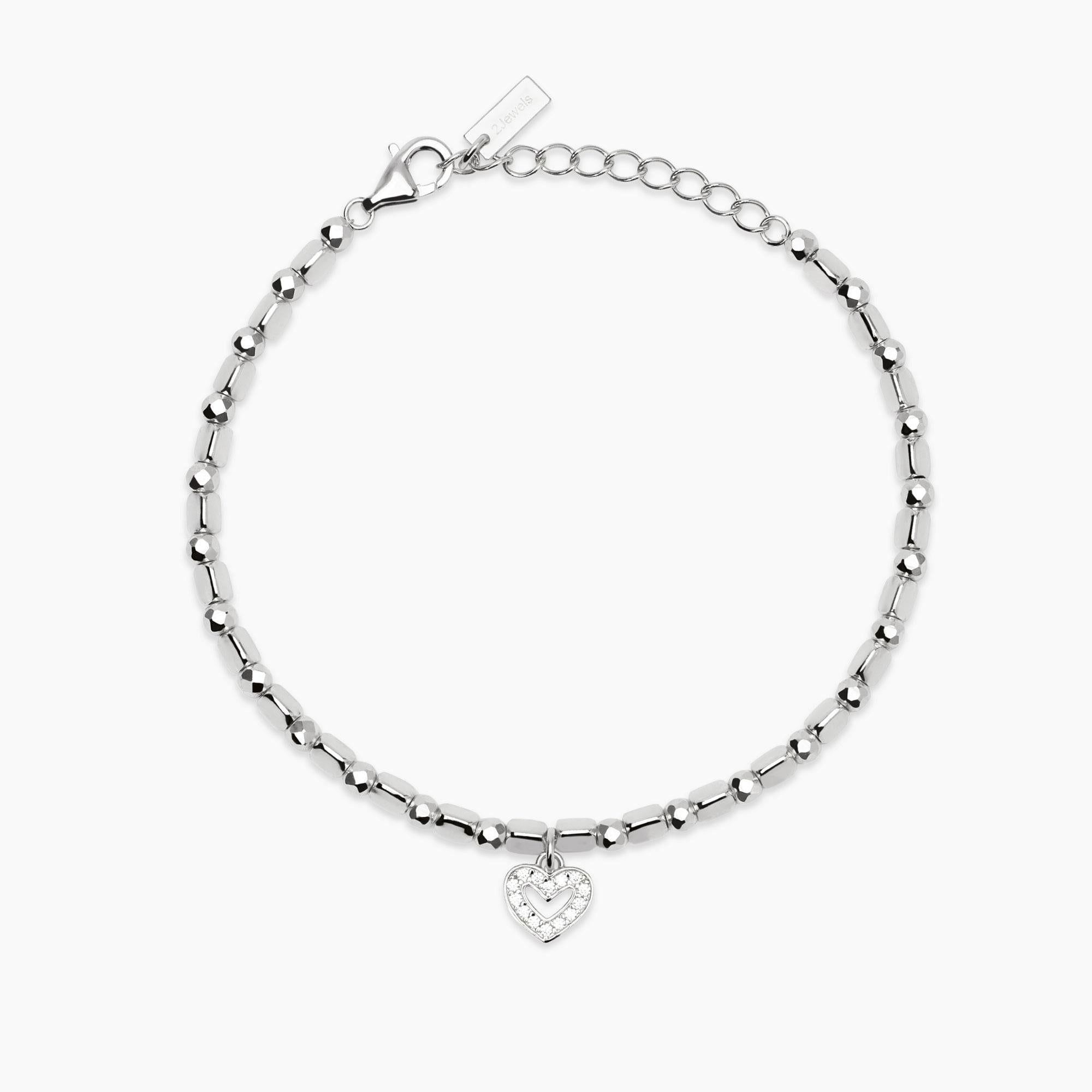 Bracciale con sfere e ciondolo cuore LITTLE MIX