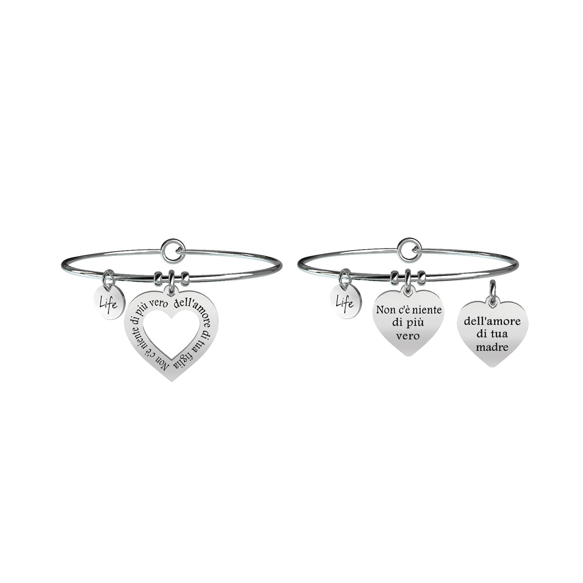 731098 Bracciale Family "Non C’È Niente Di Più Vero Dell’Amore Di Tua Figlia. Non C’È Niente Di Più Vero Dell’Amore Di Tua Madre."