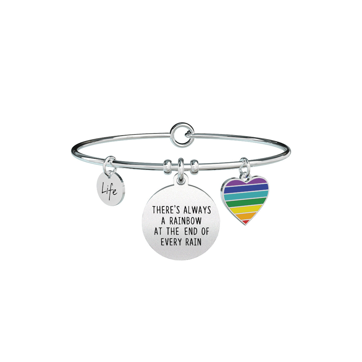 731313 Bracciale Philosophy "There is always a rainbow at the end of every rain"