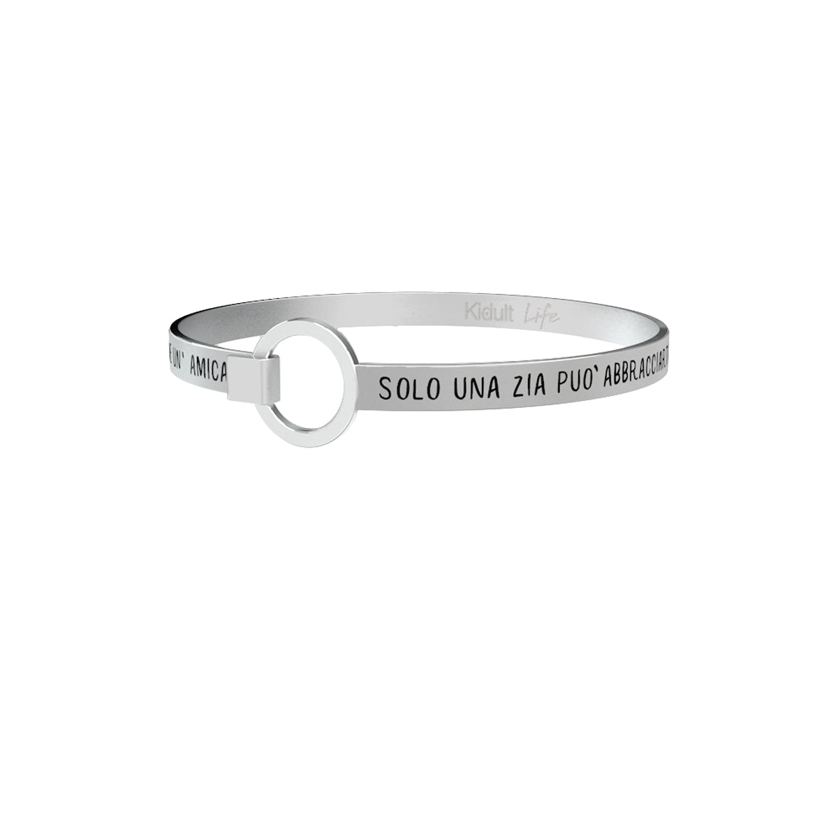 731319 Bracciale Family "Solo una zia può abbracciarti come una mamma mantenere i segreti come una sorella e volerti bene come un'amica"
