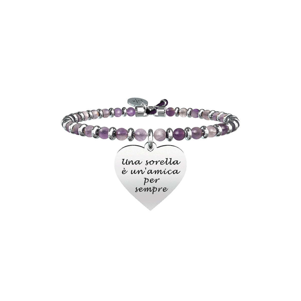 731436 Bracciale Family "Una sorella è un'amica per sempre"