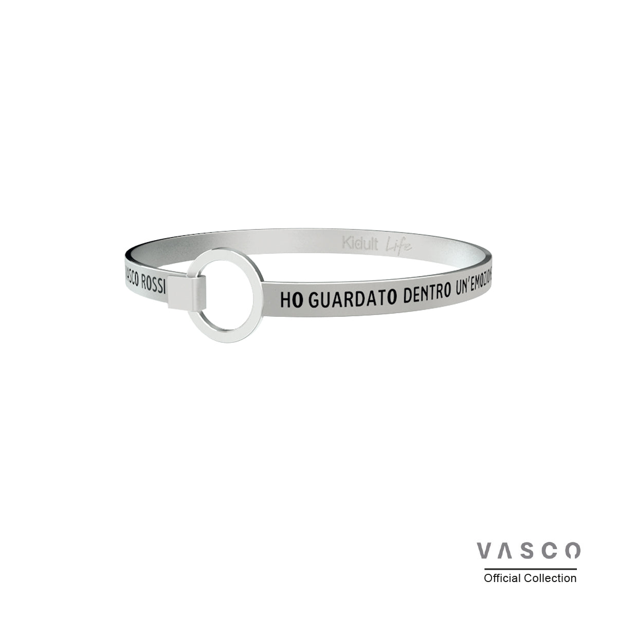 731469 Bracciale Vasco "Ho guardato dentro ad un'emozione e ci ho visto dentro tanto amore"