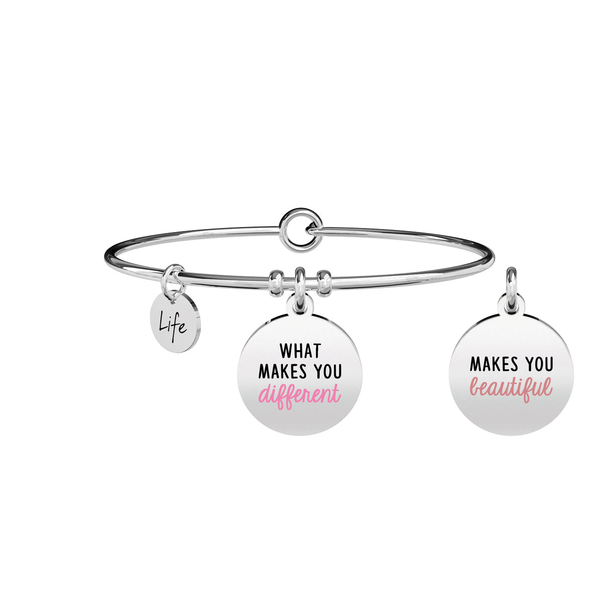 731697 Bracciale Philosophy "What make you different make you beautiful"