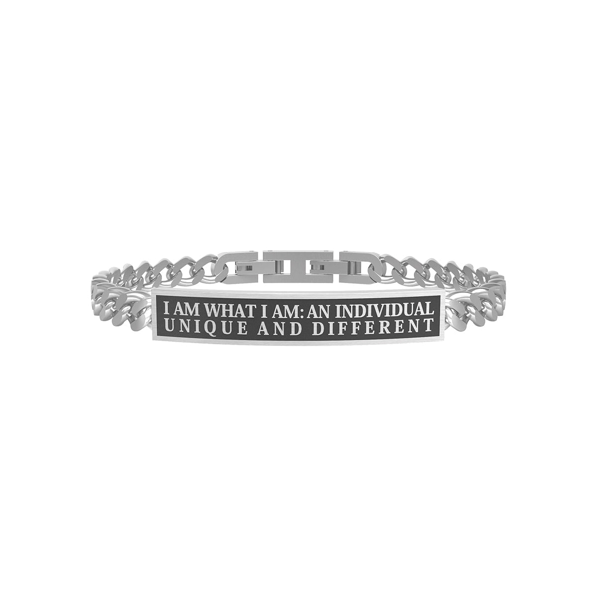 731797 Bracciale Charlie Chaplin "I am what i am: an individual unique and different"