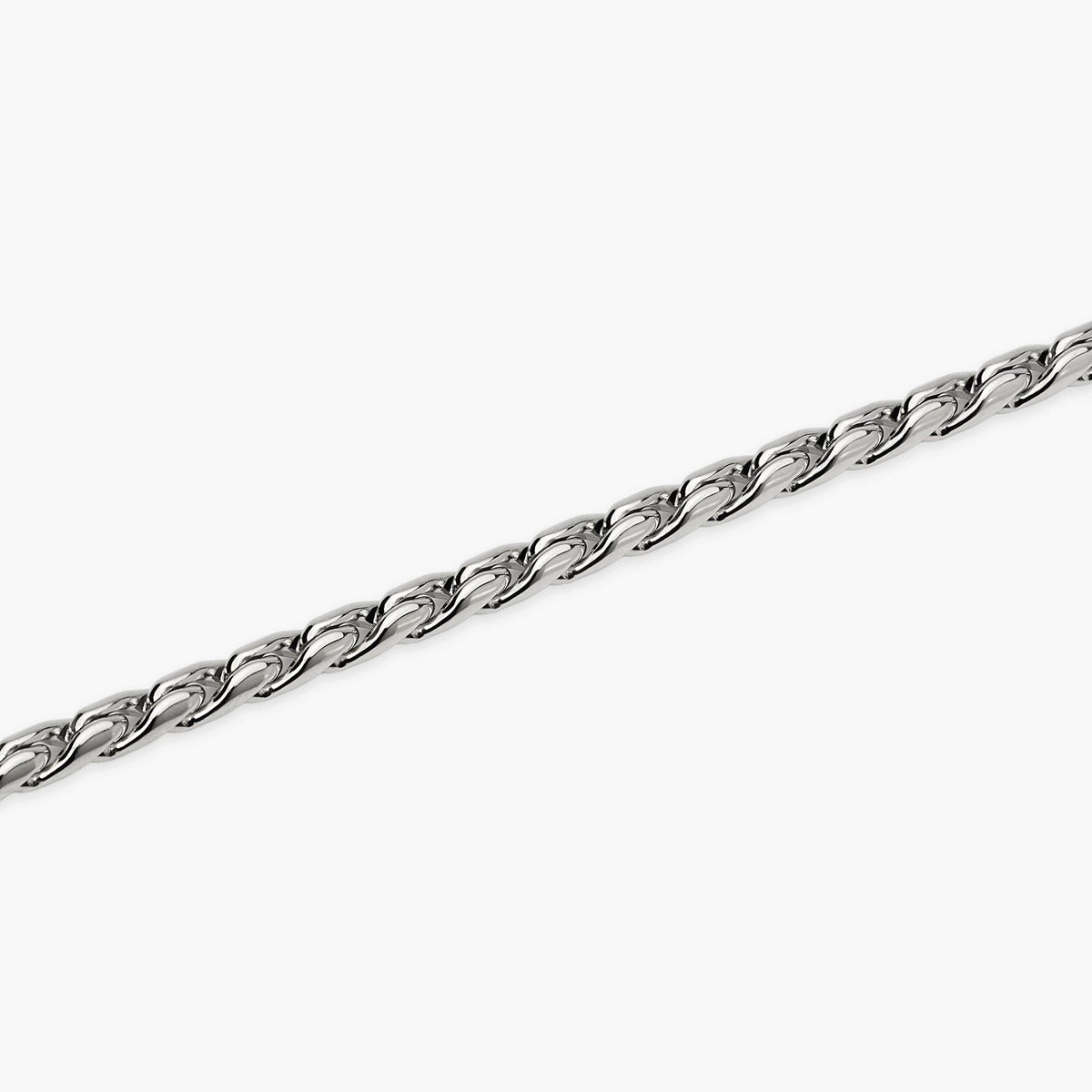 Bracciale uomo in acciaio con catena cardano Style 34