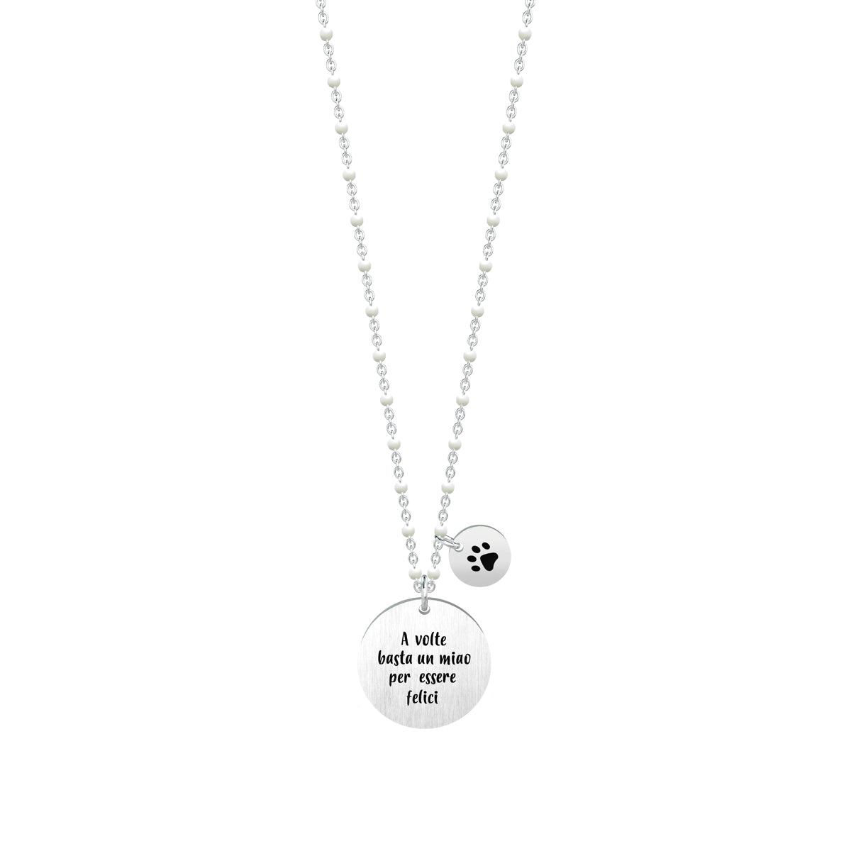 751028 Collana Animal Planet "A volte basta un miao per essere felici"