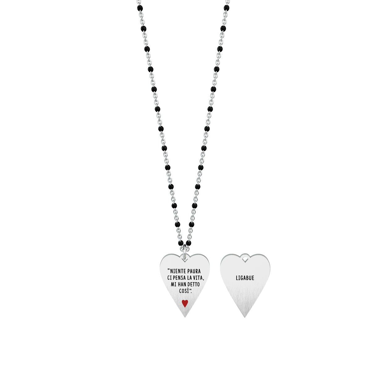 751142 Collana Ligabue "Niente paura ci pensa la vita mi han detto così"