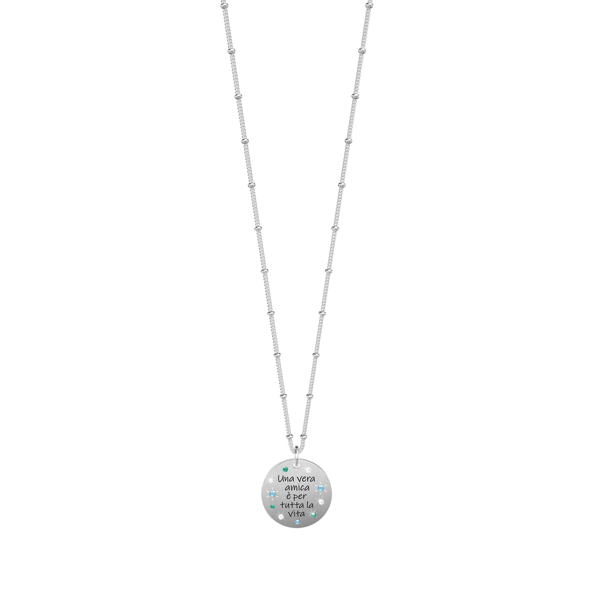 751178 Collana Love "Una Vera Amica È Per Tutta La Vita"