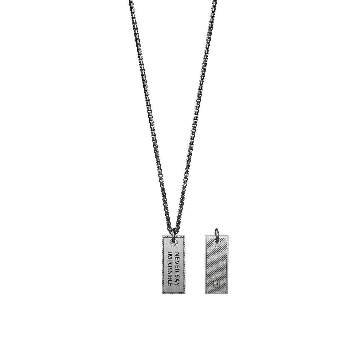 751213 Collana Philosophy "Never say impossible"
